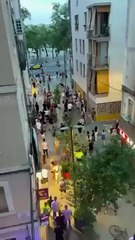 Vecinos y delincuentes se enfrentan en La Barceloneta