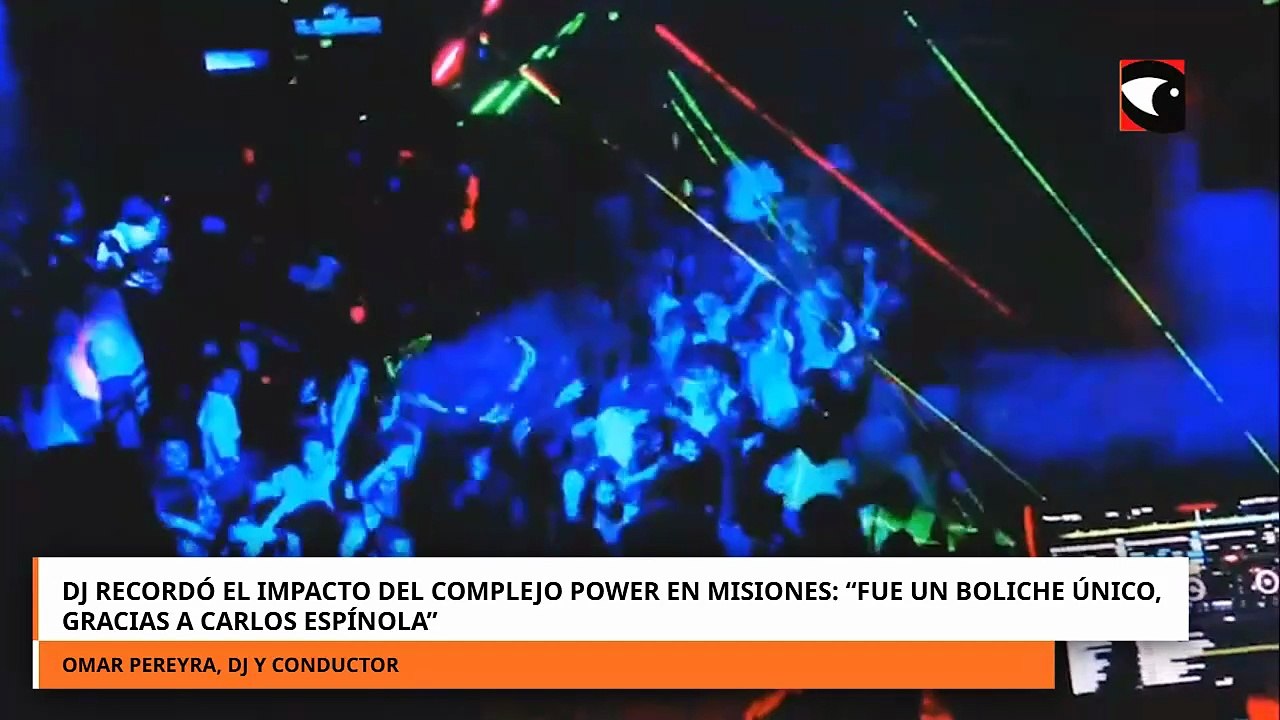 Dj recordó el impacto del Complejo Power en Misiones: “Fue un boliche único, gracias a Carlos Espínola”