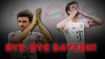 Thomas Muller bids Bayern farewell