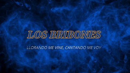 Los Bribones - Llorando me vine cantando me voy (KARAOKE)