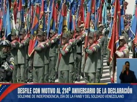 Pdte. Nicolás Maduro: Como Comandante en Jefe de la FANB sostengo con firmeza el bastón de mando
