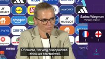 'We created our own problems' - Wiegman disappointed by defeat in Euros opener