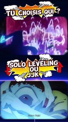 Solo Leveling vs Jujutsu Kaisen : Le Match des Titans !