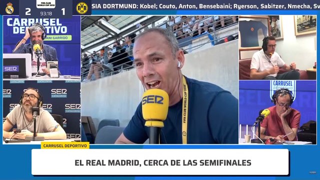 ¡GOLAZO DE VOLEA de MBAPPÉ! | REAL MADRID 3 - 1 B. DORTMUND | CARRUSEL