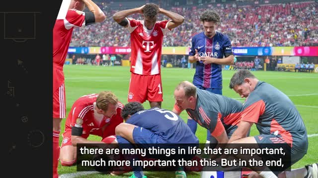 Kompany left deeply frustrated by serious looking injury to Musiala