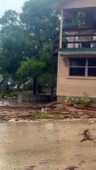 Como ficou o parque de trailers perto de Kerrville, no centro do Texas após inundações