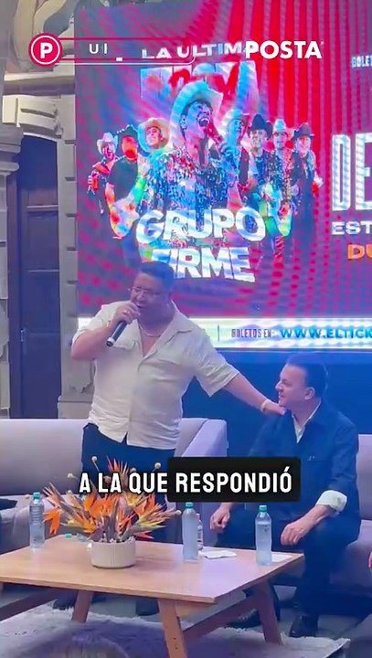 ¿Grupo Firme grabará un dueto con el gobernador de Durango, Esteban Villegas?