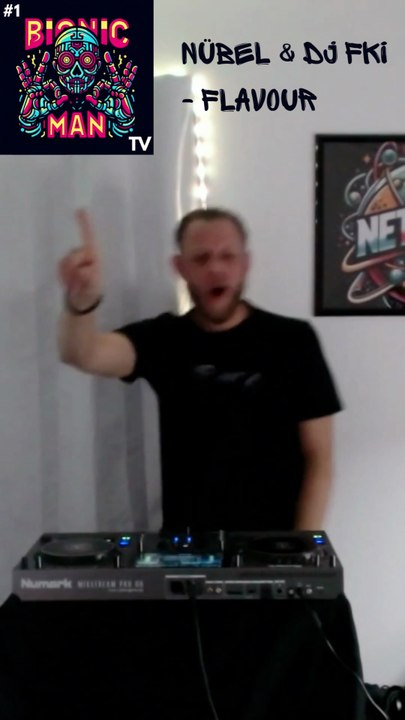 BiONiC Man TV Episode #1 - Nübel & Dj Fki - Flavour  #housemusic #dancemusic  #edm #dj #numark #rvca