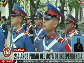 Desde el Samán de Güere pueblo de Maracay celebran 214 años de independencia