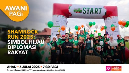 AWANI Pagi: Shamrock Run 2025 | Simbol hijau diplomasi rakyat
