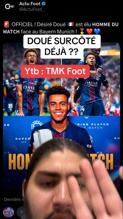 Doué (déjà) surcôté vous pensez 🤔