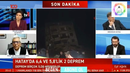 6 Şubat Kahramanmaraş Depremi Sonrası Hatay’ da Meydana Gelen Ana Deprem Niteliğinde Artçıl Depremler