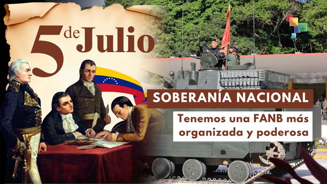 Venezuela celebra 214 años de independencia con imponente desfile militar