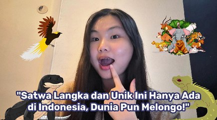 Satwa Unik Ini Hanya Ada di Indonesia, Dunia Pun Melongo!