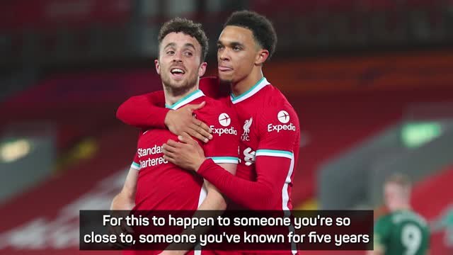 It's easy for footballers to feel invincible - Alexander-Arnold on passing of Diogo Jota