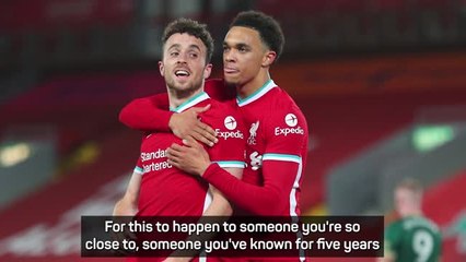 It's easy for footballers to feel invincible - Alexander-Arnold on passing of Diogo Jota