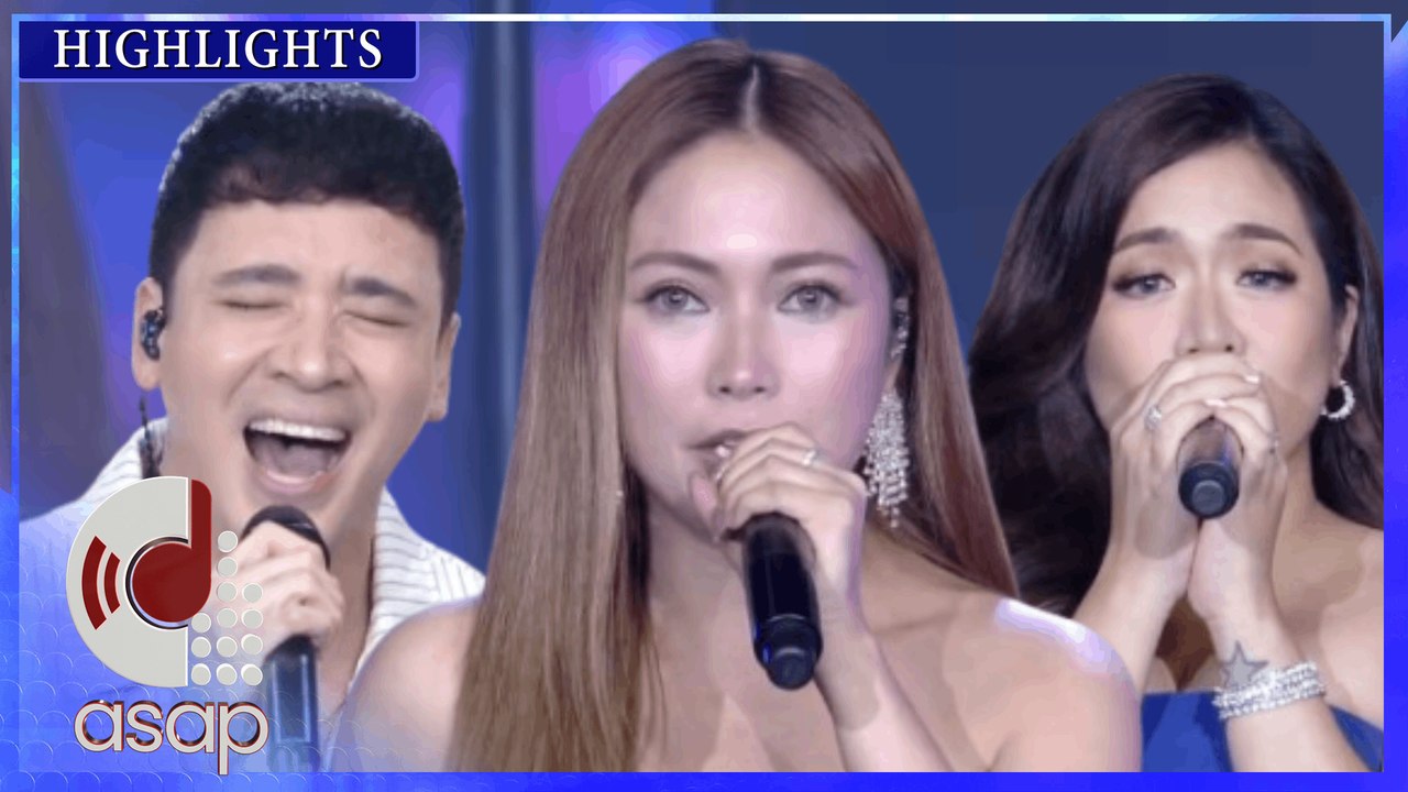 Erik, Yeng, Angeline: ASAP homegrown champions' emotional medley | ASAP