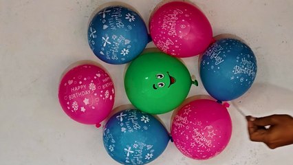 Colourful Water Balloon Popping #Balloonsasmr #satisfying #BalloonPopping