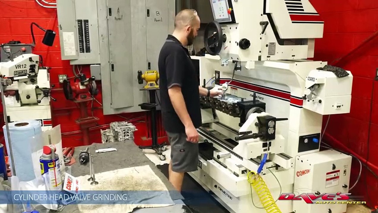 Cylinder Head Valve Grinding