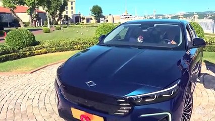 Cumhurbaşkanı Erdoğan, Togg'un yeni modeli T10F'yi test etti