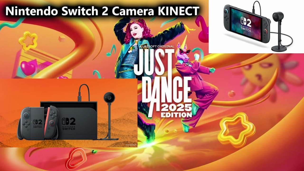 Nintendo Switch 2 camera KINECT be like