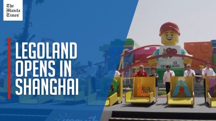 Legoland visitors undeterred by Shanghai heatwave on opening day
