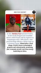 Burkina Faso’s 100% Electric Vehicle Brand ITAOUA SHOCKS Africa!