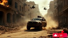 الفرار من تحت القصف! 🚁🔥🚙 مغامرة لا تصدق
