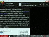 Venezuela y Nicaragua reafirman su compromiso con la unidad latinoamericana de los pueblos