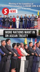 More countries want to be part of South-East Asia's Treaty of Amity and Cooperation