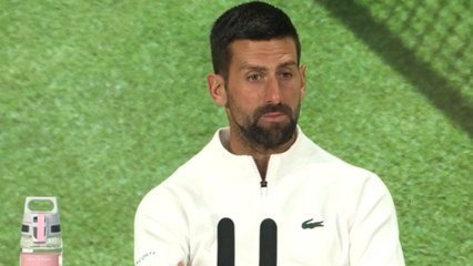 Wimbledon 2025 - Novak Djokovic : "C'est évident que nous avons des similitudes avec Jannik Sinner"