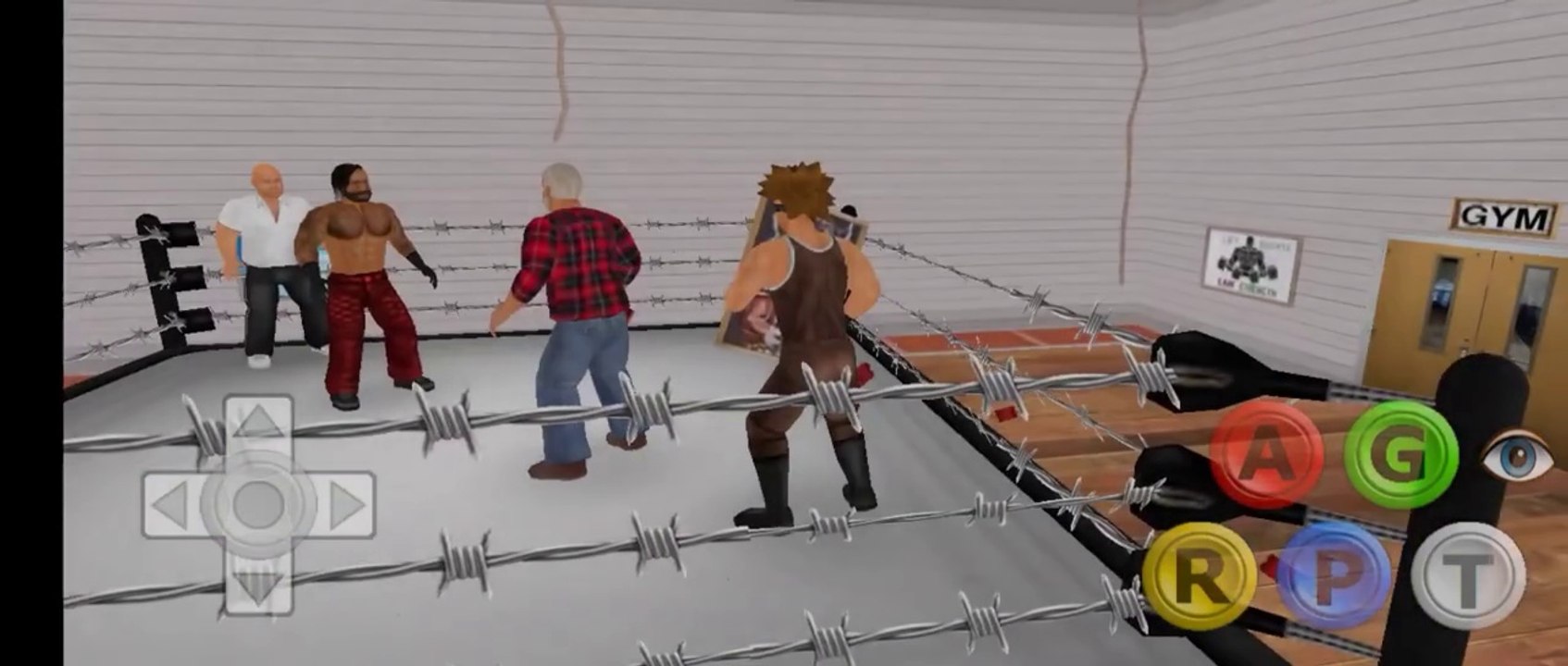 WWE2K25 Barbed Wire Match WWE Videos | AEW Wrestling | Wrestling Gaming | 4k Gameplay | 8K video
