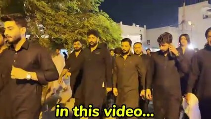 Attended First Majlis at Haider's Place🙏🏻Mango party for Loved Ones🥺