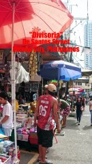 "Divisoria" - De Santos Street in Manila City in the Philippines