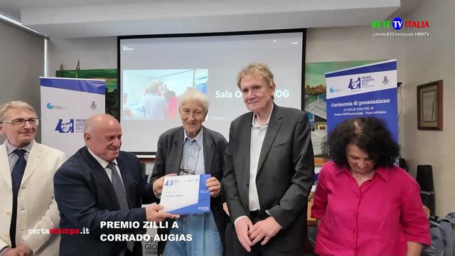 PREMIO ZILLI A CORRADO AUGIAS