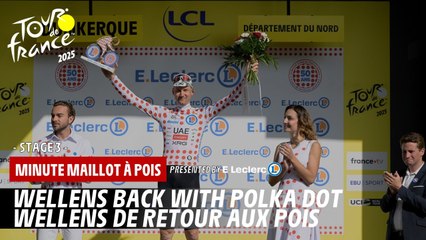 E.Leclerc Polka Dot Jersey Minute - Stage 3 - Tour de France 2025