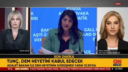 Adalet Bakanı Tunç, DEM heyetini kabul edecek! Görüşmede hangi konular ele alınacak?