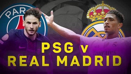 PSG v Real Madrid - Club World Cup combined XI