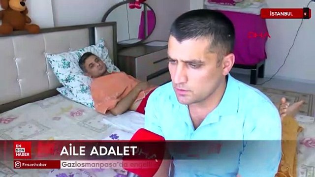 Gaziosmanpaşa’da engelli Ahmet’i benzin döküp yaktı, serbest kaldı