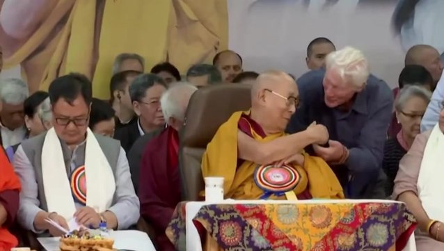 Richard Gere pays tribute to Dalai Lama at leader’s 90th birthday