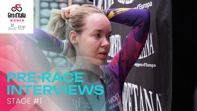 Giro d'Italia Women 2025 | Stage 1: Pre-race interviews