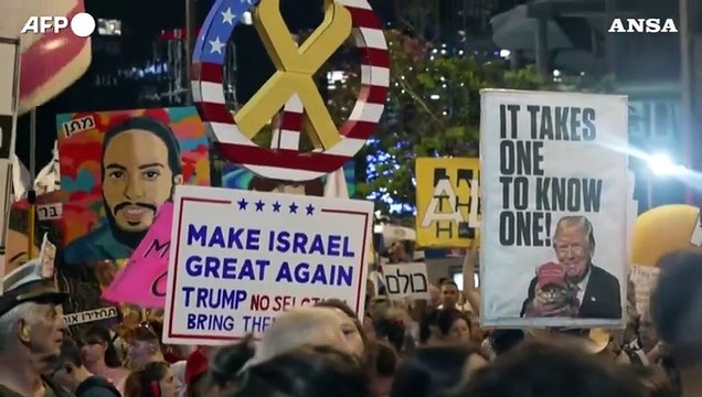 Israele, la manifestazione del sabato per il rilascio degli ostaggi