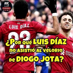 🚨 Por qué Luis Díaz desató polémica al faltar al velorio de Diogo Jota #RIPDiogoJota #Viral 🎯