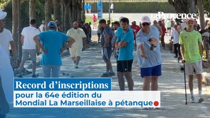 Record d'inscriptions pour la 64e édition du Mondial La Marseillaise  à pétanque