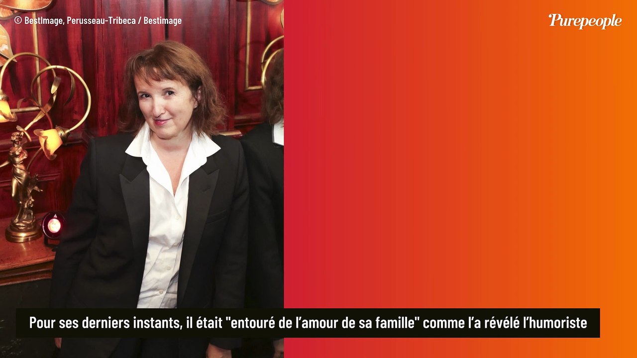 Anne Roumanoff a choisi le lieu du dernier hommage au père de ses filles Alice et Marie, loin du tumulte parisien
