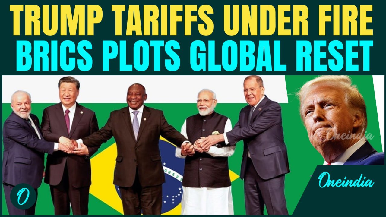 Brics 2025 EXPLODES In Brazil As Bloc Unites To Crush Trump Tariffs | East Unites To Crush West