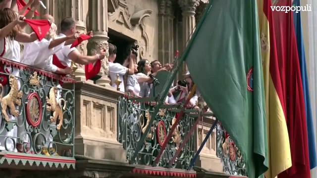 Así ha empezado el chupinazo de de los Sanfermines 2025