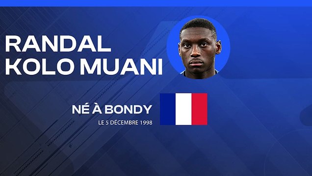 La fiche technique de Randal Kolo Muani