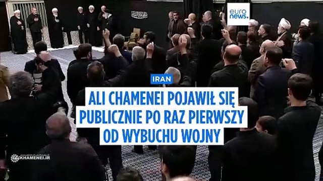 Ajatollah Chamenei występuje publicznie po raz pierwszy od początku wojny