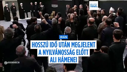 Ali Khamenei újra a nyilvánosság előtt - jelenleg nem fenyegeti életveszély